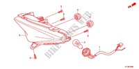 TAILLIGHT (2) for Honda CBR 250 R ABS 2012