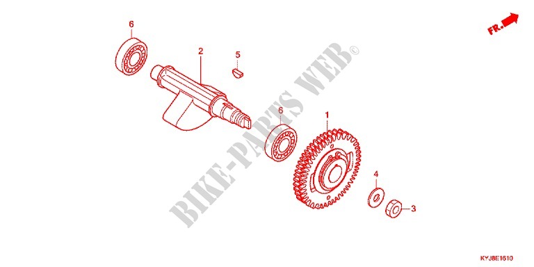 BALANCER SHAFT for Honda CBR 250 R ABS 2012