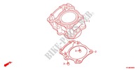 CYLINDER for Honda CBR 250 R ABS REPSOL 2013