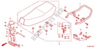 SINGLE SEAT (2) for Honda EX5 DREAM 100, Kick start 2012