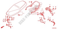 SINGLE SEAT (2) for Honda EX5 110 Kick start, fuel injection 2014