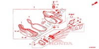 TAILLIGHT (NBC110KDF/MDF/MCD) for Honda EX5 110 Kick start, fuel injection 2014