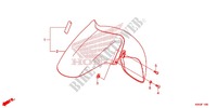 FRONT FENDER for Honda FORZA 300 ABS 2013