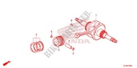 CRANKSHAFT for Honda SPACY 110 2012