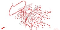 LEFT CRANKCASE COVER   ALTERNATOR (2) for Honda SPACY 110 2012
