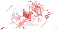 FRONT COVER   AIR CLEANER for Honda DASH 125, Rear brake disk 2018