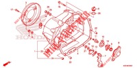 RIGHT CRANKCASE COVER for Honda SUPER CUB 125 2020