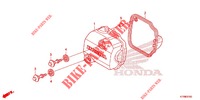 CYLINDER HEAD COVER for Honda WAVE 110 ALPHA, front disk, casted wheels 2019