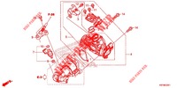 THROTTLE BODY   INJECTOR (HYBRID) for Honda PCX 150 HYBRID 2020