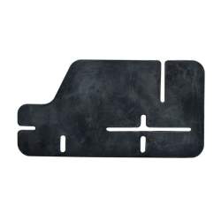 RUBBER, RADIATOR LOWER